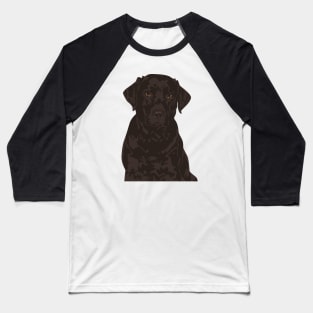 Cool Black Labrador Retriever Dog Stone T-Shirt Baseball T-Shirt